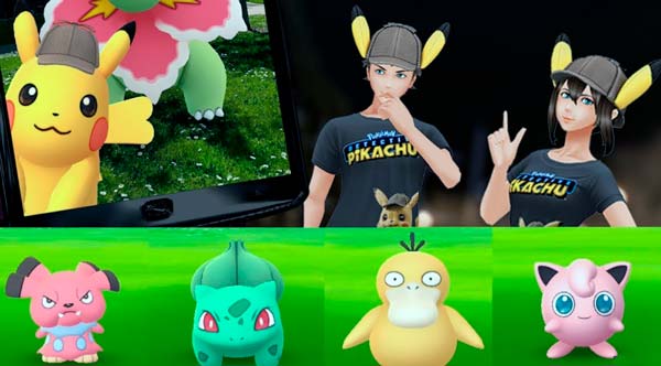 Pokémon GO tendrá contenido temático de Detective Pikachu