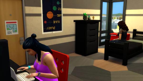 The Sims 4 habitaciones