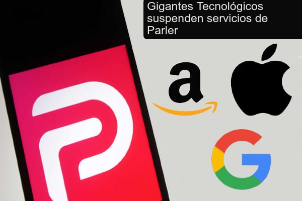 Parler suspendida por Google, Apple y Amazon