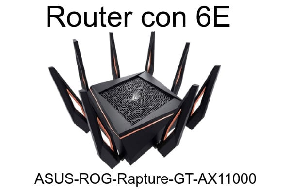 Router Asus ROG Rapture con 6E